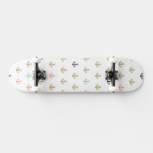 Minianker-Muster Skateboard (Horizontal)