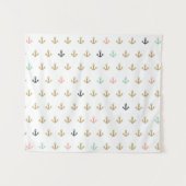 Minianker-Muster Wandteppich (Vorderseite (Horizontal))