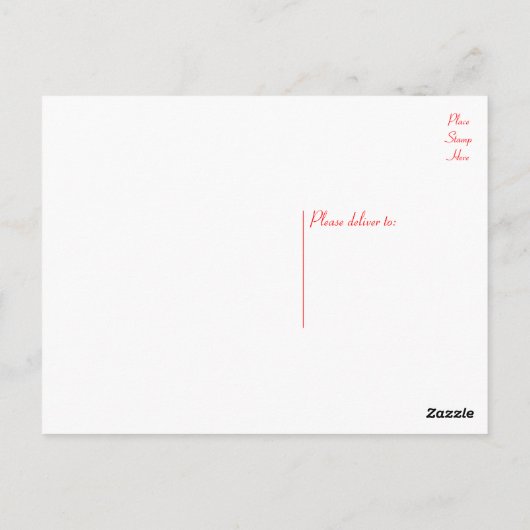 Miniatur Apricot Poodle Welpen Doppy Blank Postkar Postkarte (Rückseite)