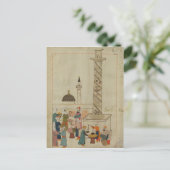 Miniatur aus der "Memorie Turchesche" Postkarte (Stehend Vorderseite)