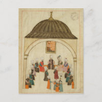 Miniatur aus der "Memorie Turchesche"