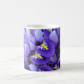 Miniatur Blue Irises Frühblut Kaffeetasse (Mittel)
