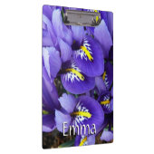 Miniatur Blue Irises Frühblut Klemmbrett (Rechts)