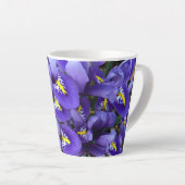 Miniatur Blue Irises Frühblut Milchtasse (Rechte Ecke)