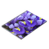 Miniatur Blue Irises Frühblut Notizblock (Linke Seite)