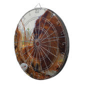 Miniatur Brown Pferd & Ostersonne Dartscheibe (Vorderseite rechts)