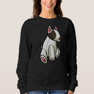 Miniatur Bull Terrier Dog Stufftier Sweatshirt