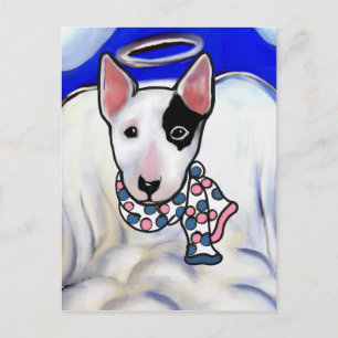 Miniatur Bull Terrier Postkarte