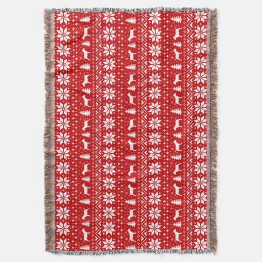 Miniatur Bull Terriers Weihnachtsfest MiniBull Url Decke (Vorderseite Vertikal)