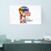 Miniatur Bullterhund Banner (Messeveranstaltung)