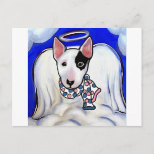 Miniatur-Bullterrier Postkarte