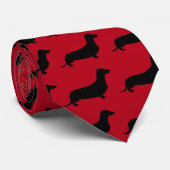 Miniatur-Dackel Krawatte (Gerollt)