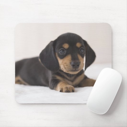 Miniatur-Dackel Mousepad (Mit Mouse)