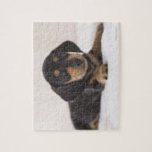 Miniatur-Dackel Puzzle (Vertikal)