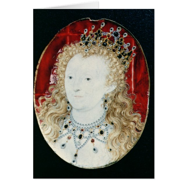 Miniatur der Königin Elizabeth I (Vorne)