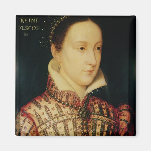Miniatur der Mary Queen of Schotten, c.1560 Magnet (Vorne)