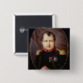 Miniatur des Porträt-T34002 von Napoleon I Button (Vorne & Hinten)