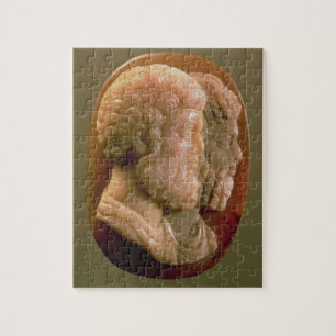 Miniatur, die Marcus Aurelius (121-180) darstellt Puzzle