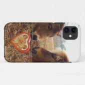 Miniatur Donkey & Horse Herzstück Case-Mate iPhone Hülle (Rückseite (Horizontal))