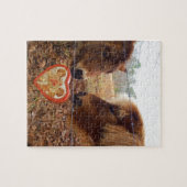 Miniatur Donkey & Horse Herzstück Puzzle (Horizontal)