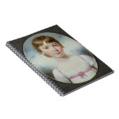 Miniatur eines jungen Mädchens Notizblock (Rechte Seite)