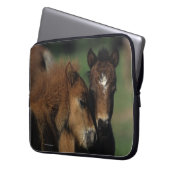 Miniatur-Fohlen 2 Laptopschutzhülle (Vorderseite Links)