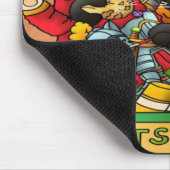 Miniatur Katzenkatze Modellmalerei Katzen Mousepad (Ecke)