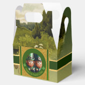 Miniatur Leprechaun St Patrick's Day CFB Geschenkschachtel (Geöffnet)