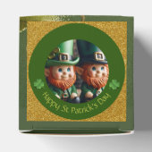Miniatur Leprechaun St Patrick's Day CFB Geschenkschachtel (Oben)