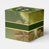 Miniatur Leprechaun St Patrick's Day CFB Geschenkschachtel (Rückseite)