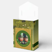 Miniatur Leprechaun St Patrick's Day TFB Geschenkschachtel (Geöffnet)