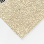 Miniatur Pinscher Malerei Niedlich Original Hunde Fleecedecke (Ecke)