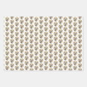 Miniatur Pinscher Malerei Niedlich Original Hunde  Geschenkpapier Set (Vorderseite 2)