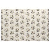Miniatur Pinscher Malerei Niedlich Original Hunde Stoff (Fat Quarter (45,7 x 55,9 cm))