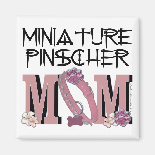 Miniatur Pinscher MAMA Magnet (Vorne)