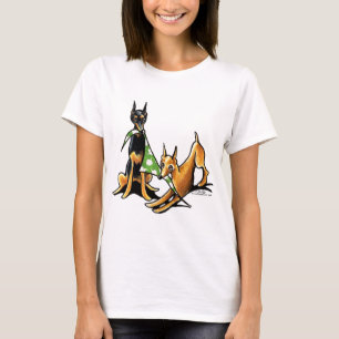 Miniatur Pinscher n Äpfel T-Shirt