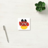 Miniatur-Pinscher-Namenspange Post-it Klebezettel (Büro)