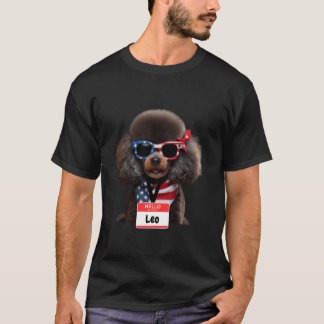 Miniatur Poodle Dog Leo Männer Frauen Kinder Junge T-Shirt