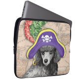Miniatur Poodle Pirate Laptopschutzhülle (Vorne Rechts)