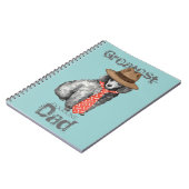 Miniatur Poodle Vater Notizblock (Linke Seite)
