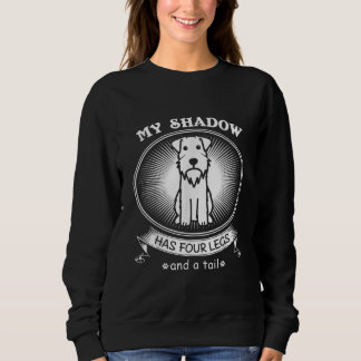 Miniatur Schnauzer ist mein Hund ist mein Schatten Sweatshirt