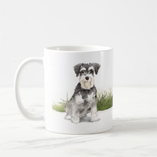 Miniatur-Schnauzer Kaffeetasse (Links)