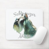 Miniatur Schnauzer Mama 2 Mousepad (Mit Mouse)