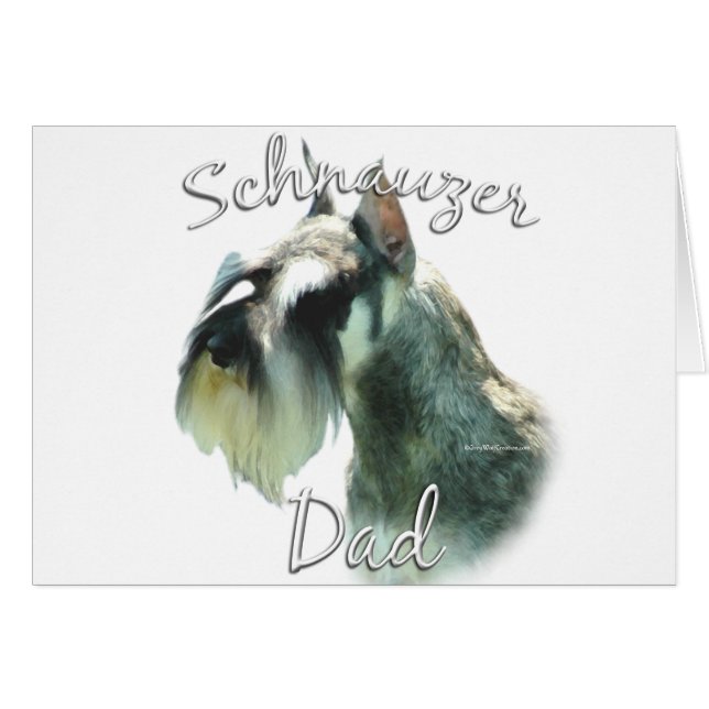 Miniatur Schnauzer Vater 2 (Vorderseite (Horizontal))
