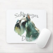 Miniatur Schnauzer Vater 2 Mousepad (Mit Mouse)