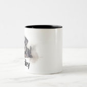 Miniatur Schnauzer Wasserfarbe Tasse (Mittel)