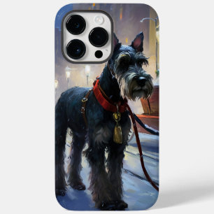 Miniatur Schnauzer Weihnachtsfeiertage Case-Mate iPhone 14 Pro Max Hülle