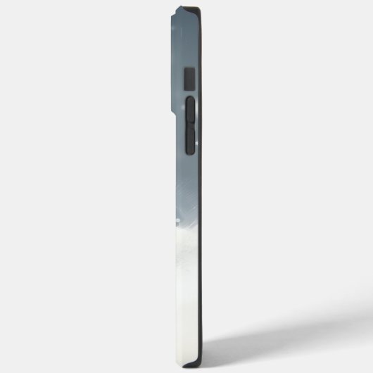 Miniatur Schnauzer Weihnachtsschnee Winter Case-Mate iPhone Hülle (Rückseite / Links)