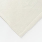 Miniatur Schnauzer Weihnachtsschnee Winter Fleecedecke (Ecke)