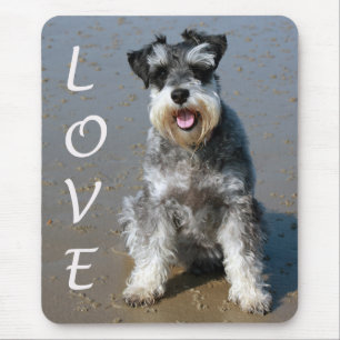 Miniatur Schnauzer Welpen-Hundepolster Mousepad